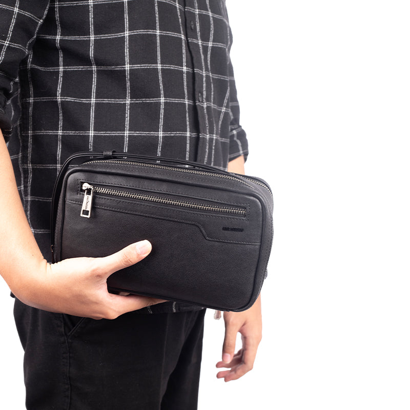 Clutch Pria Gino Mariani Hardine Black