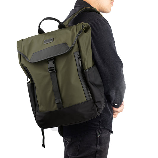Backpack Tas Ransel Pria Gino Mariani Agiel Green