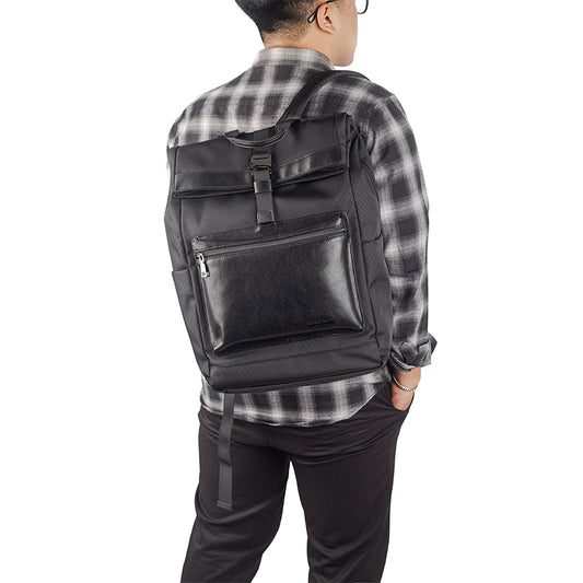 Backpack Tas Ransel Pria Gino Mariani Adriano 1 Black