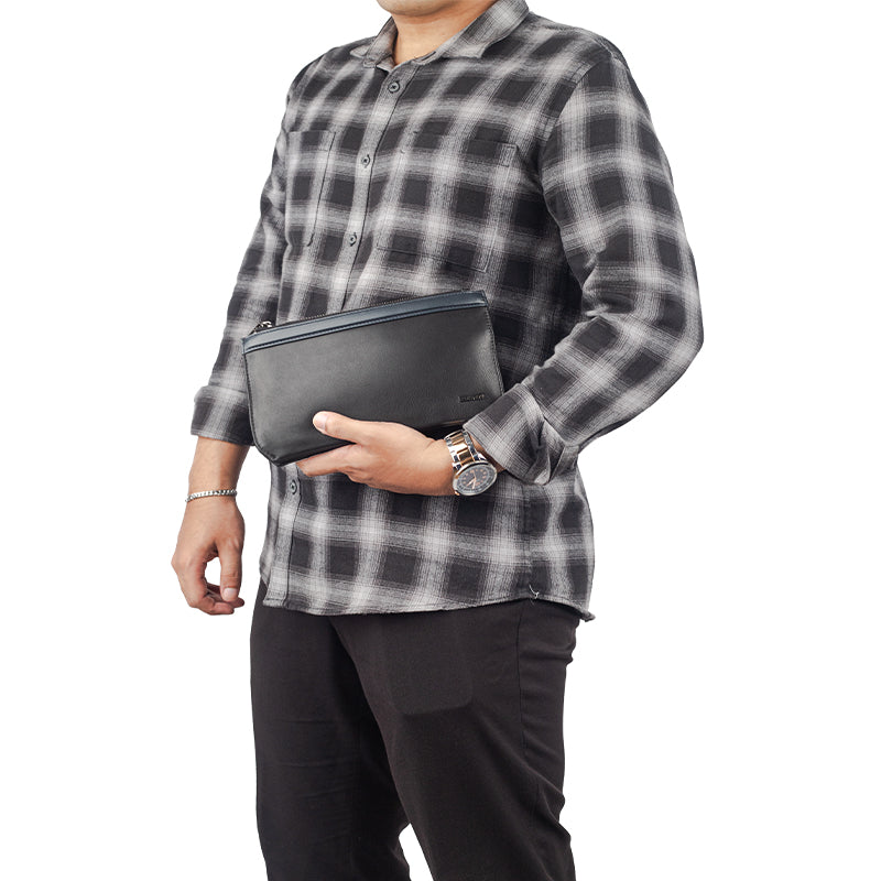 Clutch Pria Gino Mariani Kalro Black