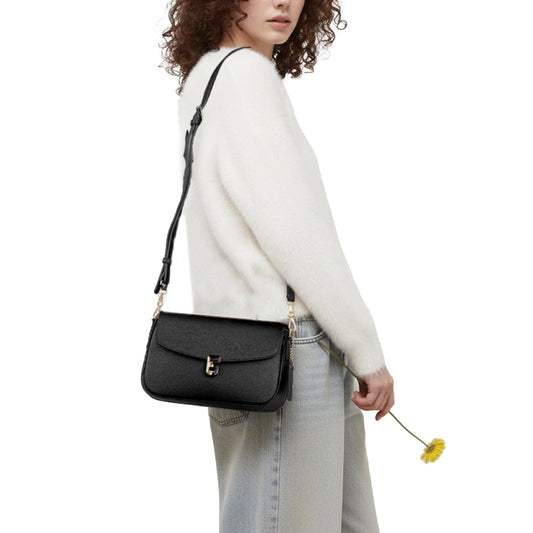 Tas Wanita Shoulder Bag Gino Mariani Emila Black