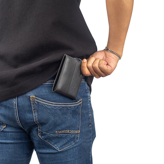 Dompet Pria Kulit Gino Mariani Landon Black