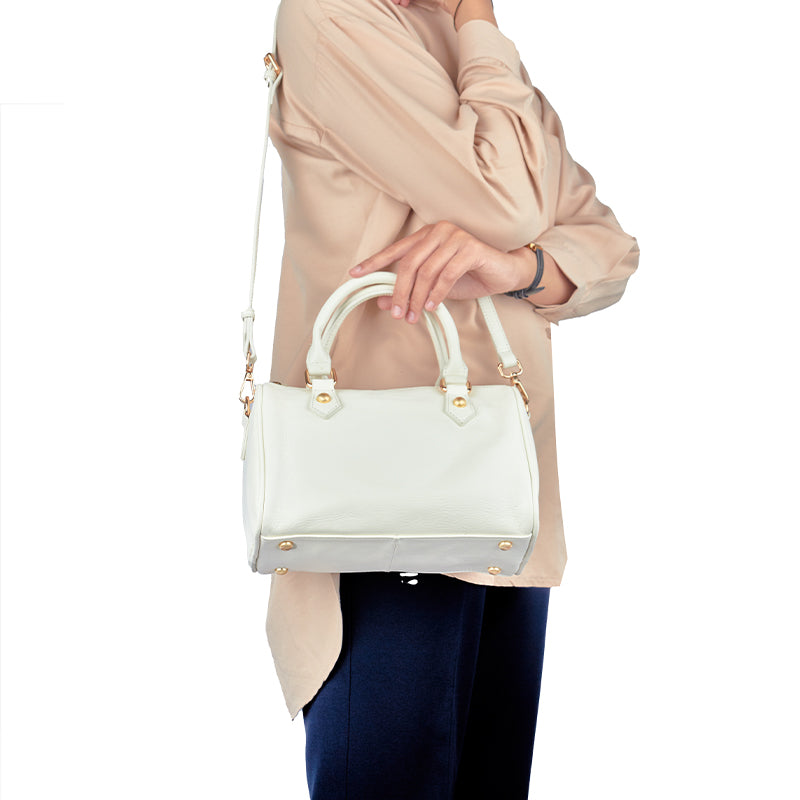 Tas Selempang Wanita Gino Mariani Daelyn Off White