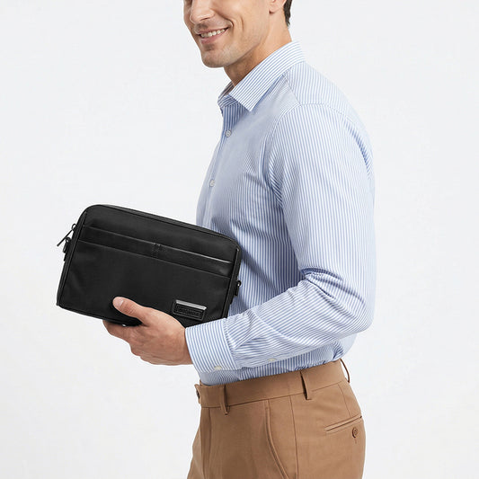 Clutch Pria Gino Mariani Benzio Black