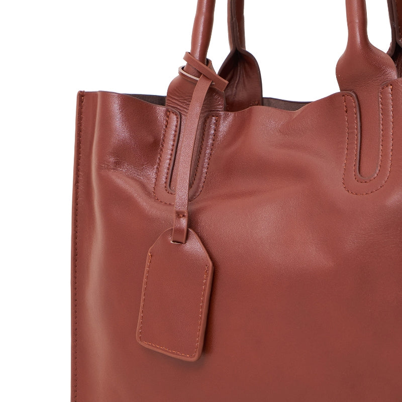 Tas Wanita Tote Bag Gino Mariani Arsy Dark Brown
