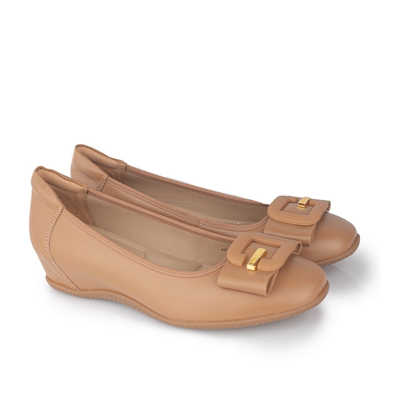 Sepatu Casual Wanita Gino Mariani Edhiva Light Brown