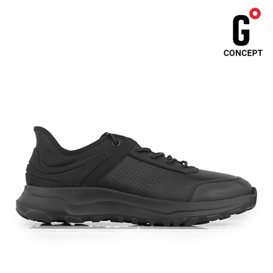 Sepatu Casual Pria Sneakers G° Concept by Gino Mariani Daxton Black