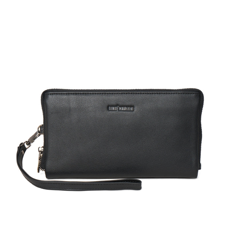 Clutch Kulit Pria Gino Mariani Jeno Black