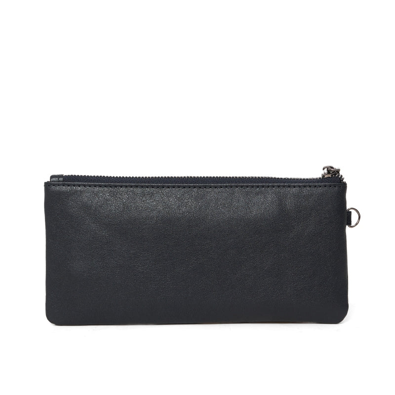Pouch Kulit Pria Gino Mariani Elezar Navy