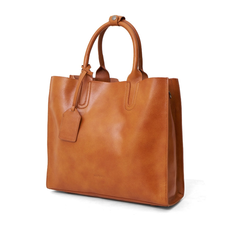 Tas Wanita Tote Bag Gino Mariani Arsy Camel