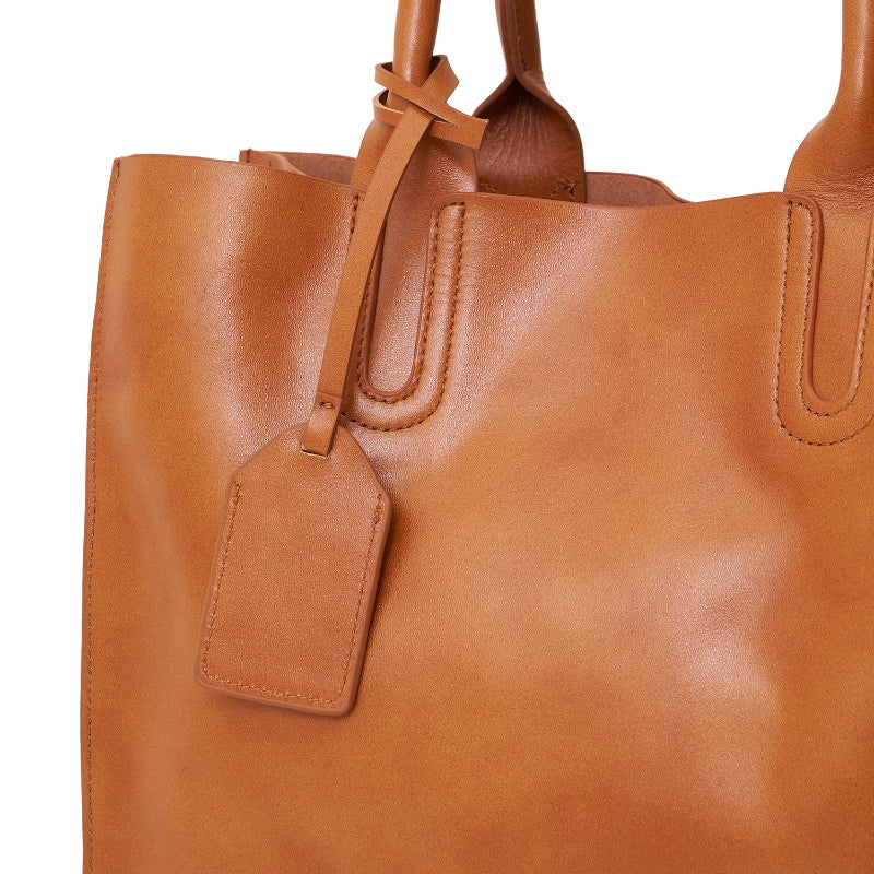 Tas Wanita Tote Bag Gino Mariani Arsy Camel