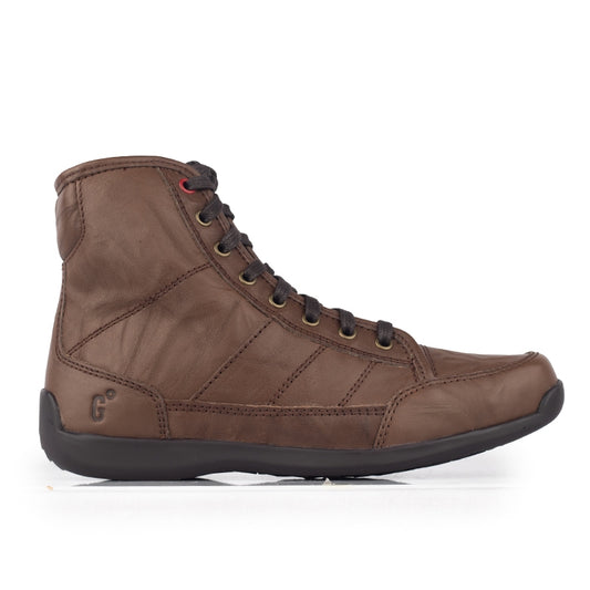 Sepatu Wanita Boots Casual Gino Mariani Elario 17 Coklat Tua