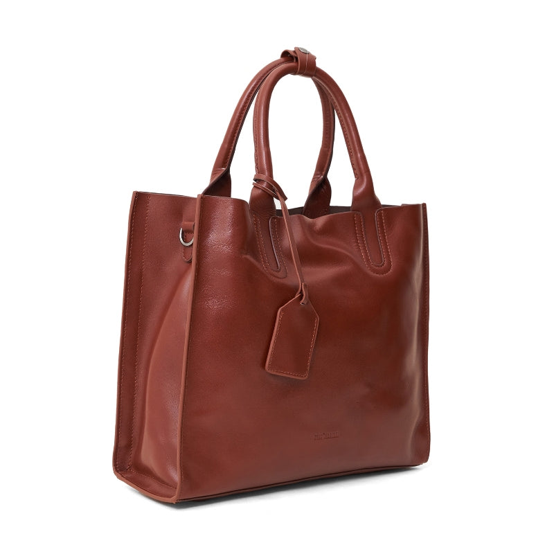 Tas Wanita Tote Bag Gino Mariani Arsy Dark Brown