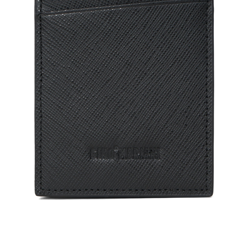 Lanyard Card Holder Kulit Gino Mariani Jenson Black