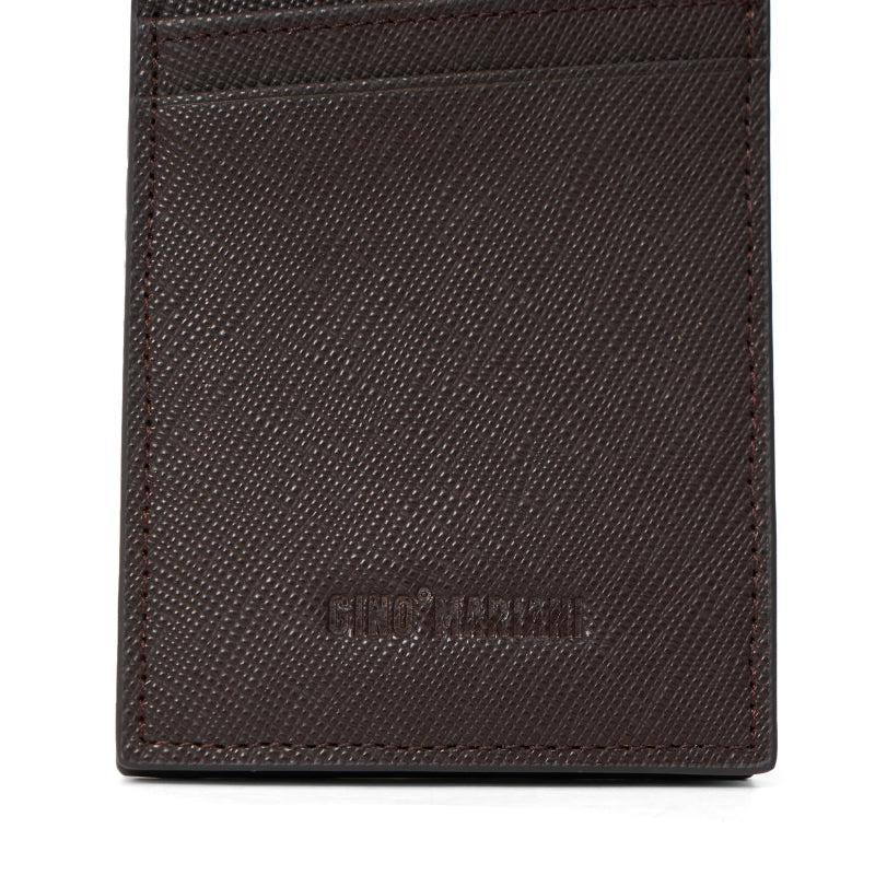 Lanyard Card Holder Kulit Gino Mariani Jenson Brown
