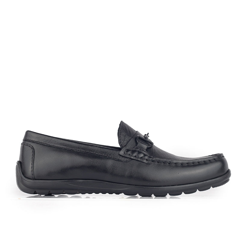 Sepatu Casual Pria Loafer Moccasin Gino Mariani Bartoli 9 Hitam