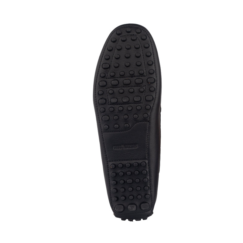 Sepatu Casual Wanita Loafer Moccasin Gino Mariani Ellen Black