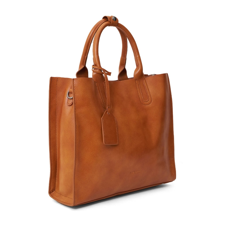 Tas Wanita Tote Bag Gino Mariani Arsy Camel