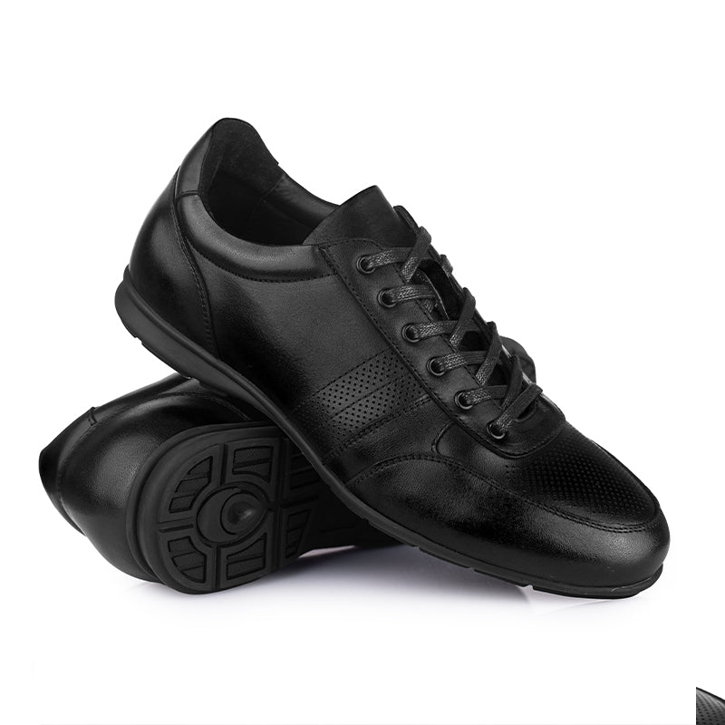 Sepatu Casual Formal Pria Gino Mariani Eziel Hitam