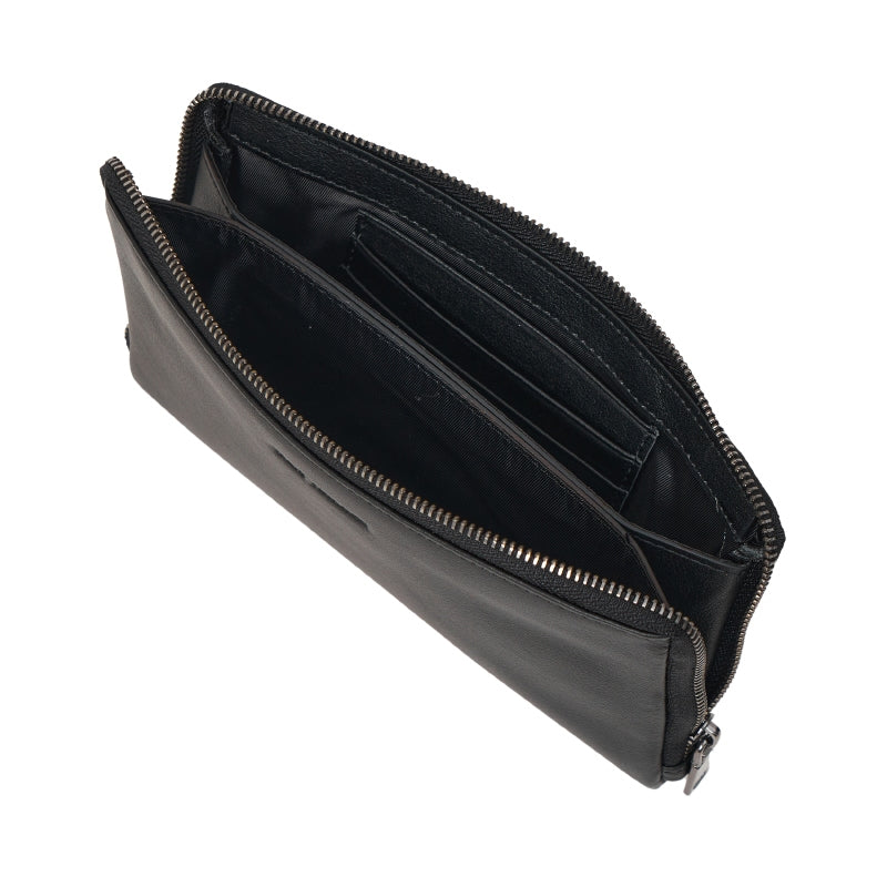 Clutch Kulit Pria Gino Mariani Jeno Black