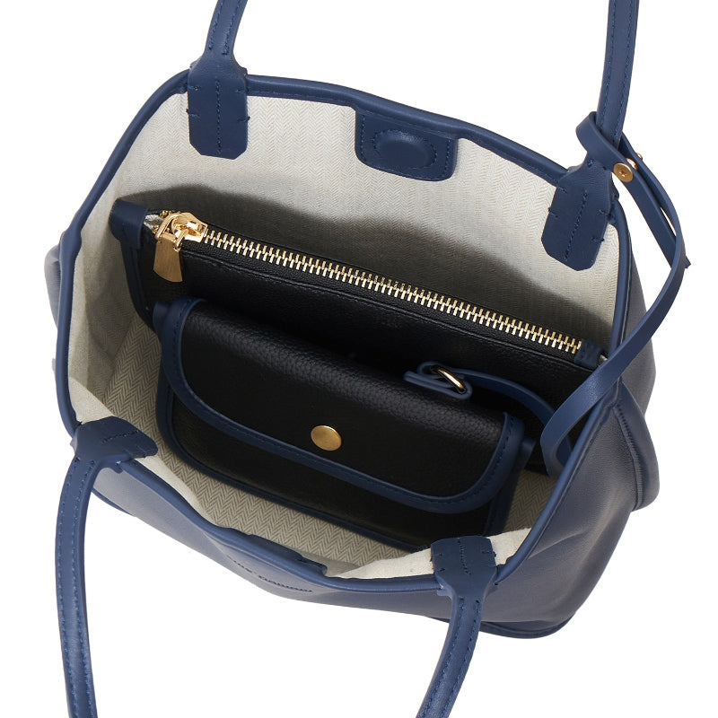 Tas Wanita Gino Mariani Tote Bag Devani Navy