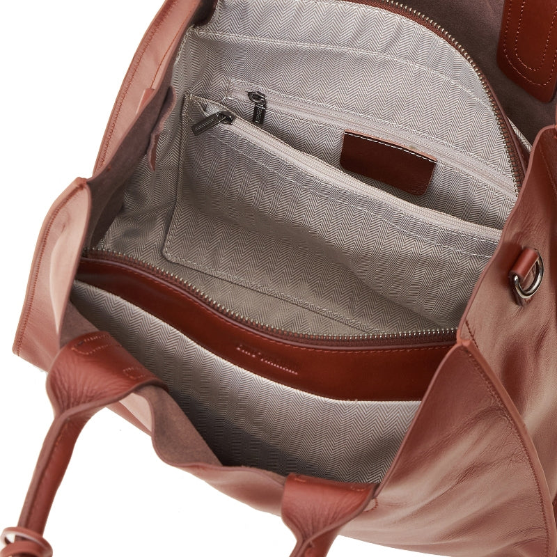 Tas Wanita Tote Bag Gino Mariani Arsy Dark Brown