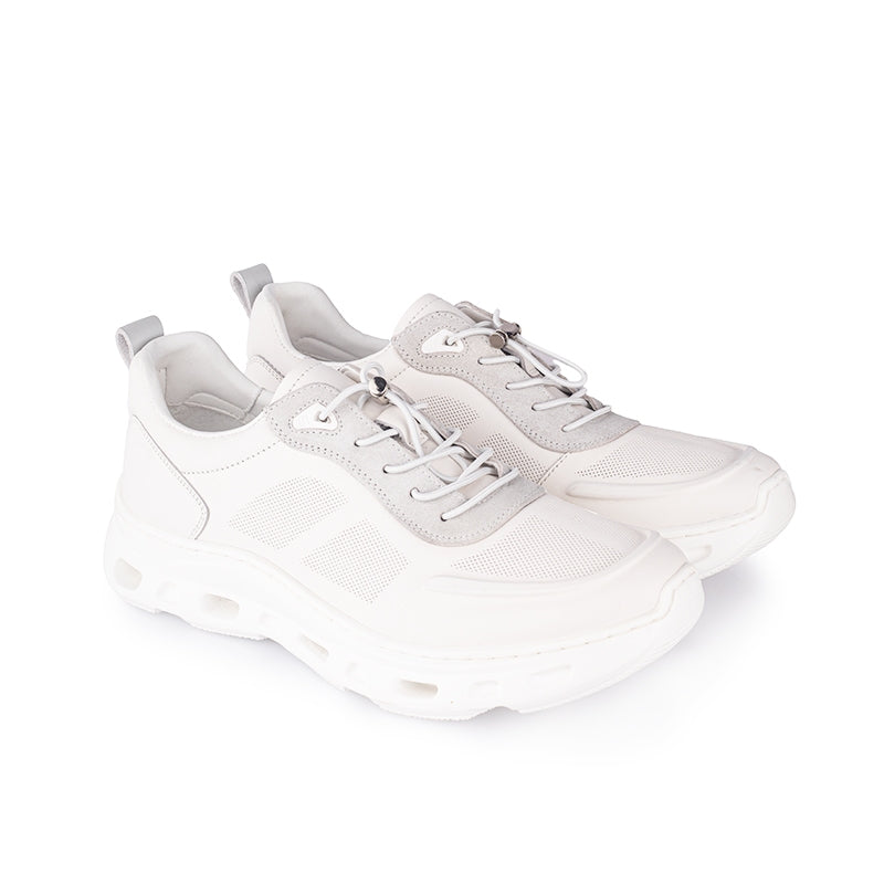 Sepatu Casual Pria Sneakers Gino Mariani Ivor White