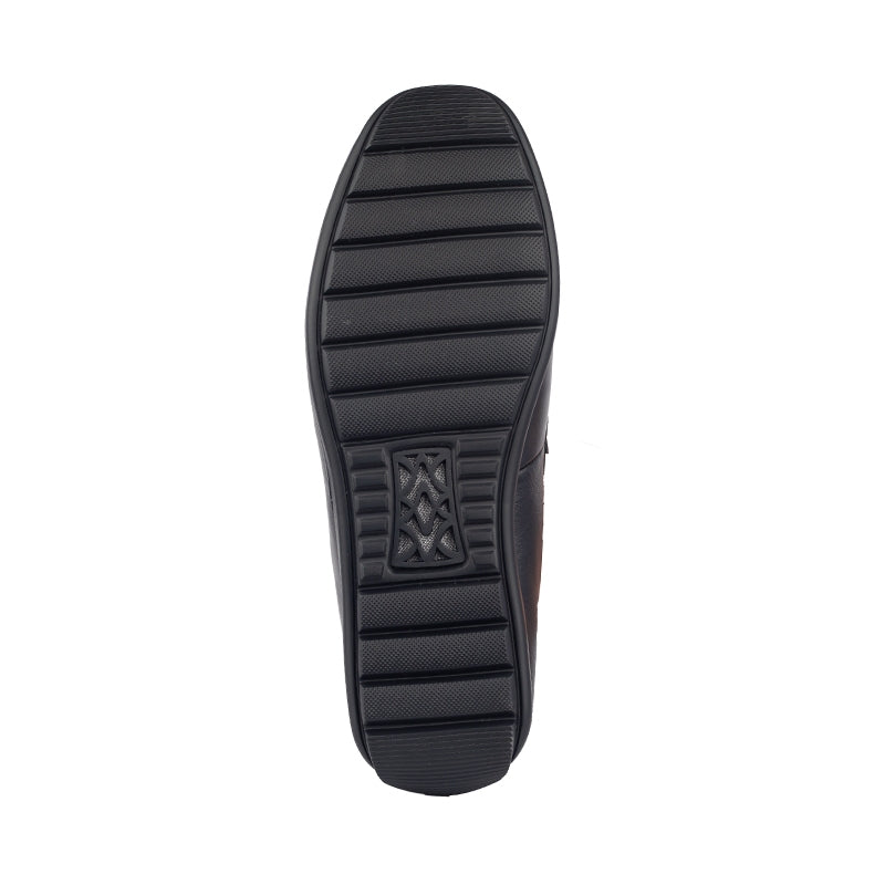 Sepatu Casual Pria Loafer Moccasin Gino Mariani Bartoli 9 Hitam