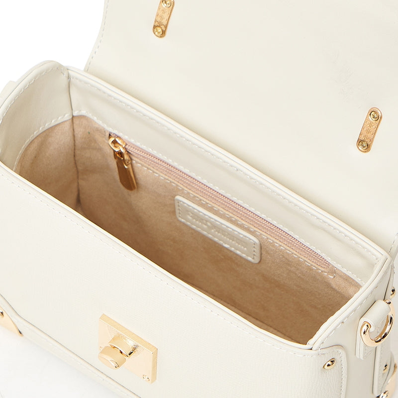Tas Wanita Gino Mariani Top Handle Bag Debbie Off White
