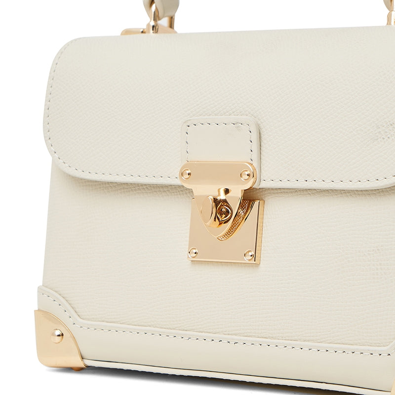 Tas Wanita Gino Mariani Top Handle Bag Debbie Off White