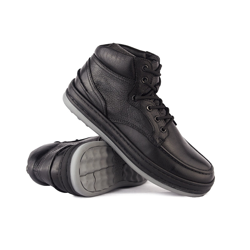 Sepatu Pria Boots Casual Gino Mariani Jadden Black