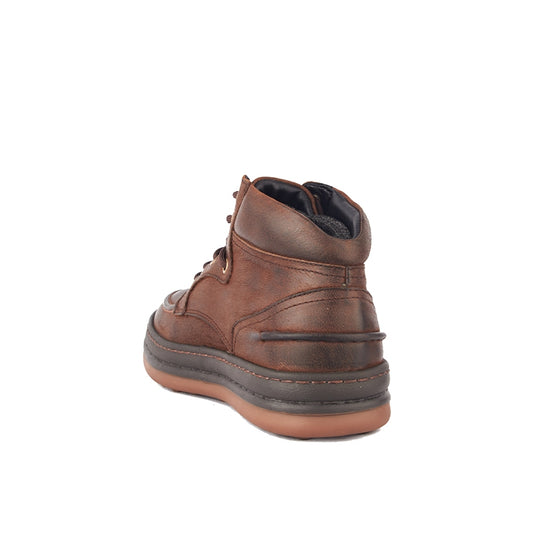 Sepatu Pria Boots Casual Gino Mariani Jadden Brown