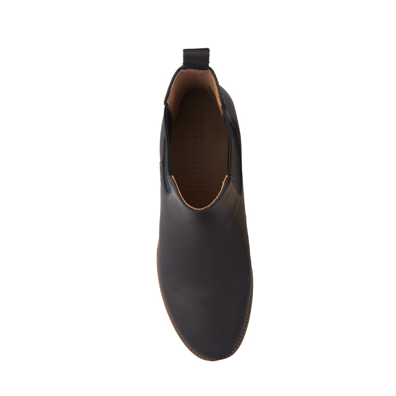 Sepatu Boots Wanita Kulit Gino Mariani Airen Black