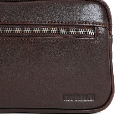 Clutch Pria Gino Mariani Haza Brown