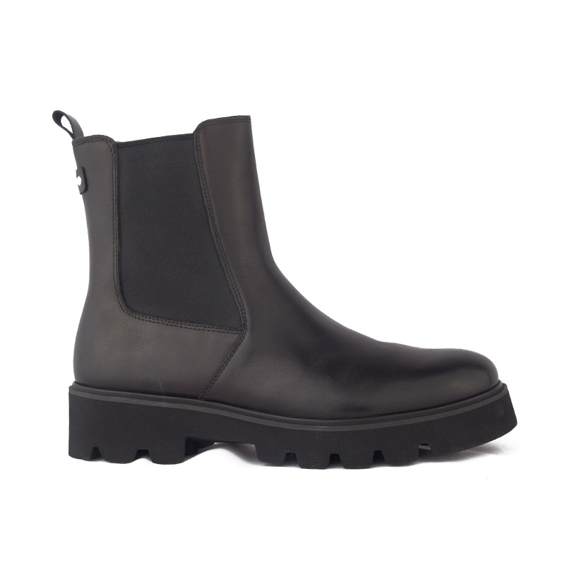 Sepatu Boots Wanita Kulit Gino Mariani Airy Black