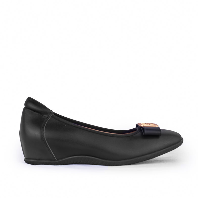 Sepatu Casual Formal Wanita Gino Mariani Cleva Black