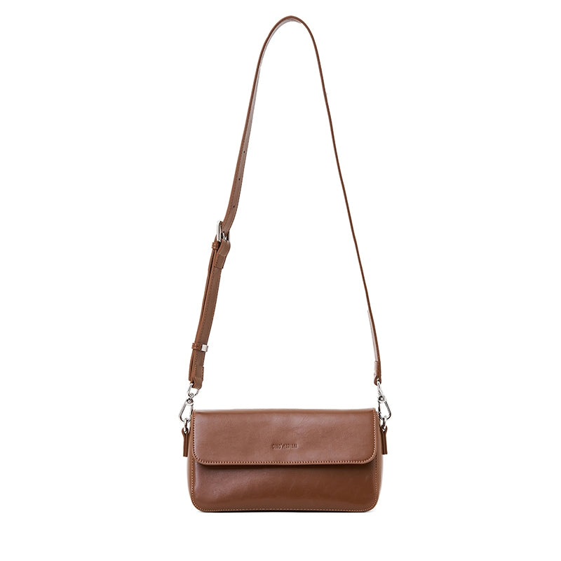Tas Wanita Gino Mariani Shoulder Bag Bertin 1 Coffee