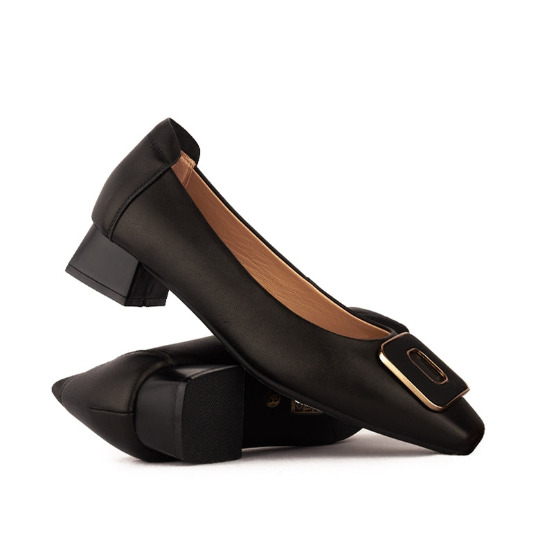 Sepatu Casual Formal Wanita Gino Mariani Florentia Black