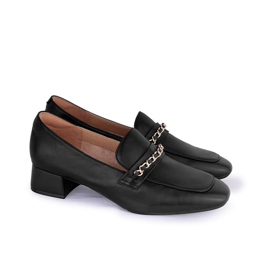 Sepatu Casual Formal Wanita Gino Mariani Clea Black