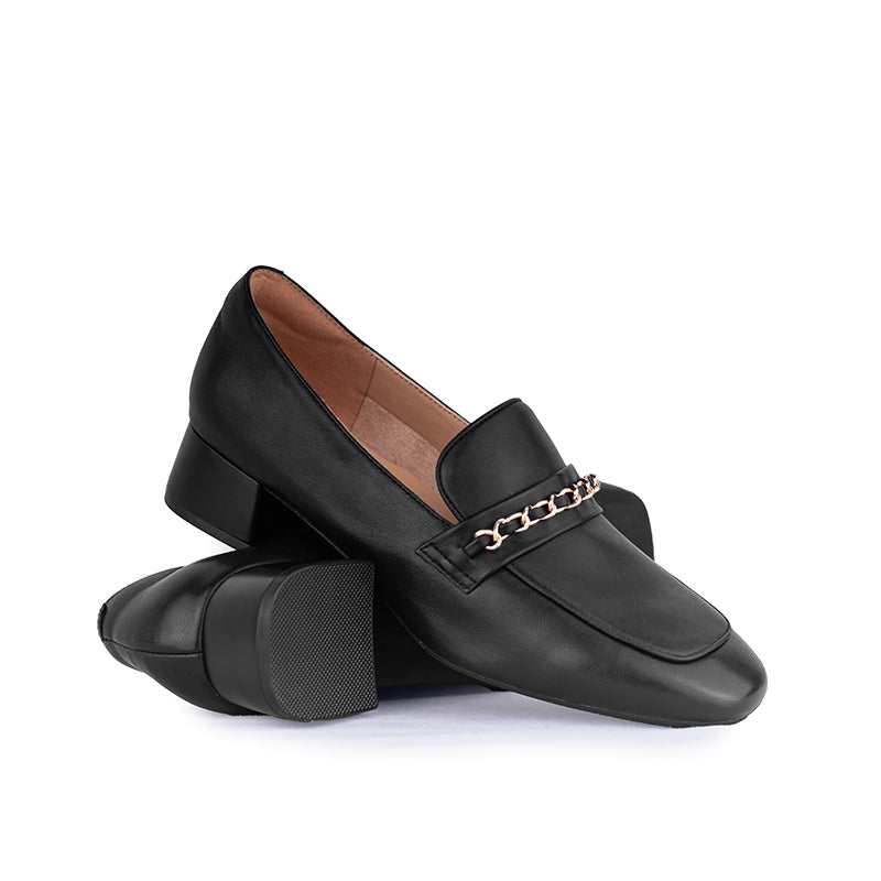 Sepatu Casual Formal Wanita Gino Mariani Clea Black