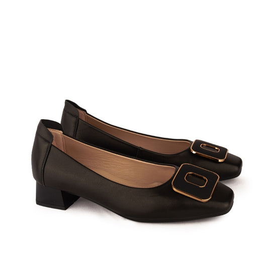 Sepatu Casual Formal Wanita Gino Mariani Florentia Black