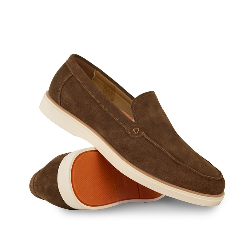 Sepatu Pria Casual Loafer Moccasin Gino Mariani Hope Brown