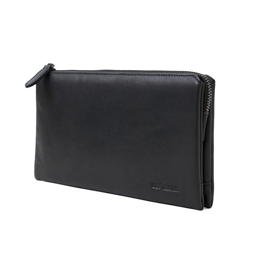 Clutch Pria Gino Mariani Barret Hitam