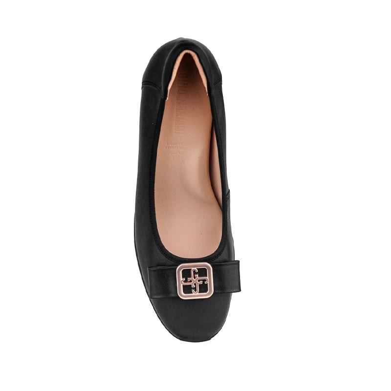 Sepatu Casual Formal Wanita Gino Mariani Cleva Black