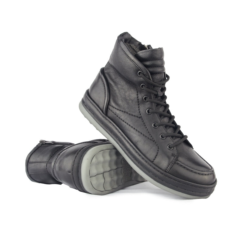 Sepatu Pria Boots Casual Gino Mariani Jacob Black