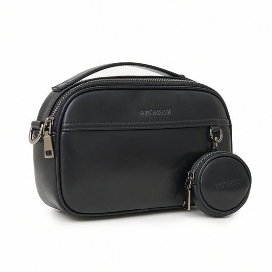 Tas Selempang Pria Gino Mariani Amos Hitam