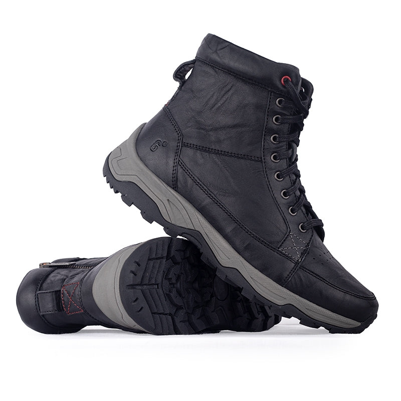 Sepatu Casual Pria Sneakers Boot Gino Mariani Galaxy Black