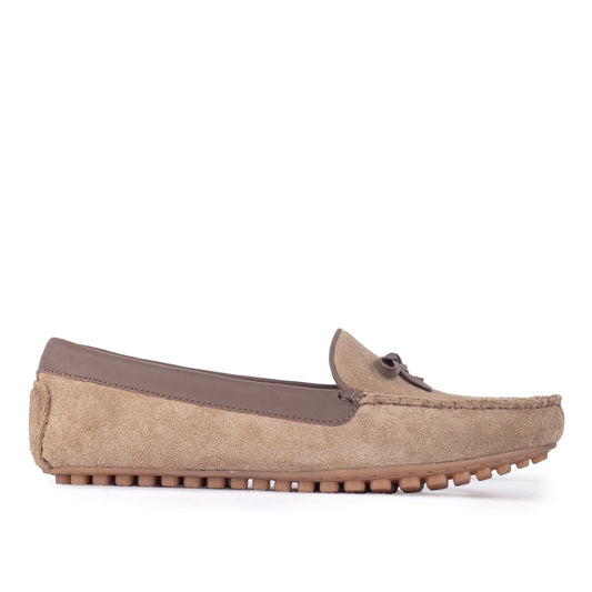 Sepatu Wanita Casual Loafer Gino Mariani Elica Beige