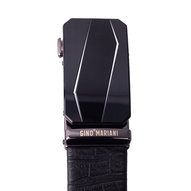 Ikat Pinggang Pria Kulit Gino Mariani Brandon Black