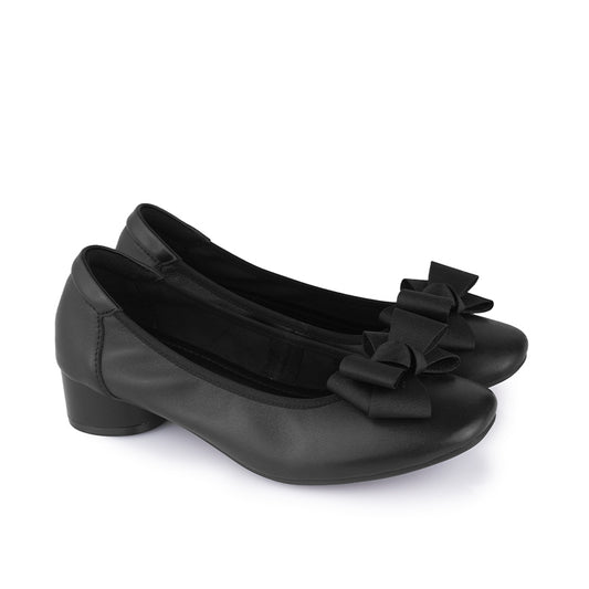 Sepatu Pantofel Formal Wanita Gino Mariani Elara 1 Black